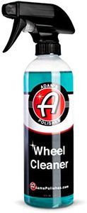 Adam's Deep Wheel Cleaner 16oz - Tough on Brake Dust, Gentle On Wheels - Changes Color As It Works