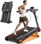 Foldable Treadmill with Auto Incline - Vitalwalk Commercial 48"x18" Wide Running Belt, 20% / 15% Incline, 10MPH, 3.5HP Brushless, Walking Pad Treadmill for Home, Auto Folding, No Installation, 350LBS