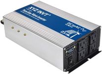 XYZ INVT 2000W Pure Sine Wave Inverter DC 48V to AC 110V 120V Power Converter 4000W Peak with LED Display for Most Small Power Appliances