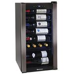 Wine Enthusiast VinoView 28-Bottle Wine Fridge â€“ Freestanding Refrigerator