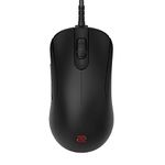 BenQ ZOWIE ZA13-C Symmetrical Gaming Mouse for Esports |Weight-Reduced | Paracord Cable & 24-step Scroll Wheel for More Personal Preference| Driverless | Matte Black Coating | Small Size