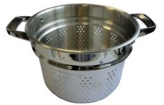 ZWILLING J.A. Henckels Truclad 9.5"/ 24 cm Pasta Insert, Silver, Regular (40167-240)