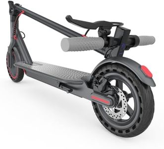 Roinside Scooter for Adults- 8.5" Solid Tires/350W Motor, 31KPH Digital Display, Up to 35KM Long-Range Commuting Folding E-Scooter for Adults with Dual Braking System, App Control