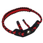 KLOVA Knitted Wrist Bow Sling Archery Adjustable Braided Wrist Sling Strap Compound Bow Stabilizer For Practice Sport Compound Bow Stabilizer For Hunting Archery Bow Sling Braided Bow Sling Bow Bow