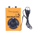 Shyam Innovations Ultrasonic Snake Repellent Device with Ultrasonic Sound, Keeps Snake Away from Your Indoor - Outdoor Spaces, Garden, Warehouse, Provides a Safe Environment (Area Cov: 3000 Sq. Feet)