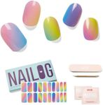 NAILOG Semi Cured Gel Nail Strips (