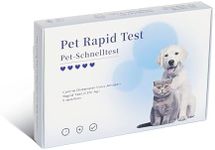 PawsXfun Dog Healthy CDV Test Kit - Accurate & Quick 5-Pieces Home Detection in Eyes, Nasal in 5-10 Minutes! Easy to Use Non-Invasive Early Diagnosis Tool Suitable for All Breeds & Ages