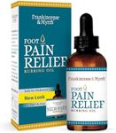 FRANKINCENSE & MYRRH Nerve and Foot Pain Relief Rubbing Oil, Maximum Strength, Neuropathy & Restless Legs Relief, Diabetic Lotion & Cream Alternative, Essential Oils, 2 Fl. Oz.