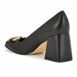 NINE WEST Women's Caven Pump, Black 001, 7.5