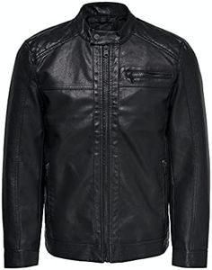 ONLY & SONS Onsal PU Noos Otw Chaqueta, Negro (Black), Large para Hombre
