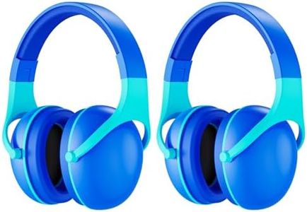 ProCase Noise Cancelling Headphones For Kids, 2 Pack Kids Ear Protection For Monster Jam Truck, Hearing Protection Noise Reduction Earmuffs for Sensory Autism Toddler Children -Indigo