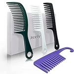 Wide Tooth Comb - 4 Pieces Hair Com