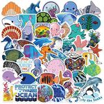 Cute Marine Life Stickers, 50 PCS C