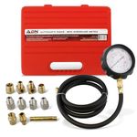 ABN Engine Oil Pressure and Transmission Fluid Diagnostic Tester Tool Kit – 500 PSI / 35 Bar Gauge, Hose, and Adapters