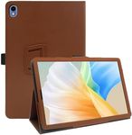 Case for Walmart Onn 8 Inch Tablet Gen 4 (2024 Model) Folio Stand Smart Auto Wake/Sleep PU Leather Protective Case Smart Cover with Hand Strap Kickstand for Onn 8 4th Gen 100135923 (Brown)