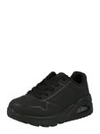 Skechers Men's Uno Stand on Air Trainers, Black Synthetic Trim, 1 UK