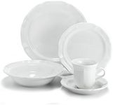 Mikasa French Countryside 5-Piece Place Setting, Cream