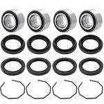 JAVIK Wheel Hub Bearings Seals Kit Front & Rear for Arctic Cat 250 300 400 500