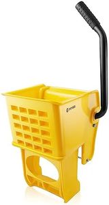 Dryser Side Press Wringer Replacement for Commercial Mop Bucket, 26 and 33 qt - Yellow