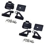 ThtRht 2 Pack Pan Tilt Camera Servo Horns Mount Bracket Platform Anti-Vibration Head Stand for Aircraft 2 Axis FPV Plane PTZ Aerial Photography 9G SG90 ESP32-CAM Drone Arduino Raspberry