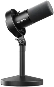MAONO USB XLR Dynamic Microphone for Podcast: PC Computer Gaming Mic with 192kHz/24bit for Studio Recording Streaming Content Creation PD300XT