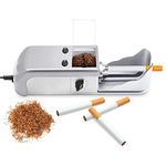 CAJOLI 6.5/8Mm Electric Cigarette Roller, Personalized Automatic Cigarette Roller Tobacco Electronic Syringe Roller Tool Boyfriend Men Father Gift,6.5mm