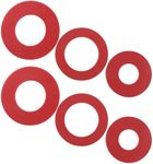 440BP Dual Flush Seal Kit Fits Models T801, EL205, 0400DF, 4339, 4348, 4349, N2316, N243OE, N2420, N2428R-DF, TL-6900-EW, 178 (Set of 2)