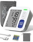 ROTOPATA Blood Pressure Monitors for Home Use, Upper Arm BP with Adjustable Cuff Fits Different Adult Arm Sizes, Automatic Electronic Digital Blood Pressure Machine, Blood Pressure Cuff