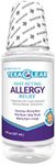 TexaClear Allergy Relief - Fast Acting Dye Free Liquid Cough Suppressant & Antihistamine – 8 Hour Relief (8 fl oz)