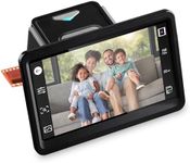 HP FilmScan Touch Screen Film & Slide Scanner Digitizer with 7” Adjustable LCD Screen, Quickly Convert Negatives & Slides to Digital 22MP JPEG Photos, Compatible with 135, 126 and 110 Film & Slides