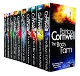 Kay Scarpetta Series 1-10 Collection 10 Books Set By Patricia Cornwell (Postmortem, Body Of Evidence, All That Remains, Cruel And Unusual, The Body Farm, From Potter's Field, Cause Of Death & More)