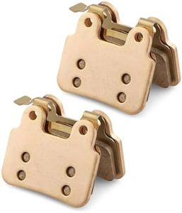 Front/Rear E-Bike Brake Pads Fit for Ridstar Q20 / Q20 Mini / Q20 Pro / MN26 / H20 Pro / DC26 Metal Disc Brake Pads Replacement 2PCS