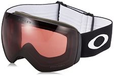 Oakley Flight Deck Large Snow Goggles - Matte Black/Garnet