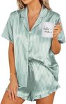 Ekouaer Womens Pajama Shorts Set Si