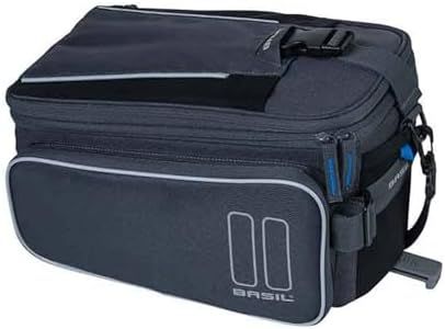 Basil Sport Design MIK Trunk Bag, Graphite, 7-15 Litre