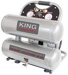 King Canada KC-4620A Ultra-Quiet Oil-Free Air Compressor 4.6 Gallon