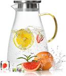 Water Jug, Enocos 2L Glass Jug with