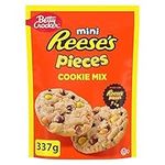 Betty Crocker Reese's Peanut Butter Chocolate Candy Cookie Mix, Made with Mini Reese's Pieces Candy and Mini Chocolate Chips, 337 Grams Package of Cookie Mix, Baking Mix