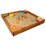 KidKraft Wooden Backyard Sandbox wi