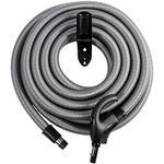 Cen-Tec Systems 97283 Low Voltage Central Vacuum Hanger, Silver, 40 Ft. Hose