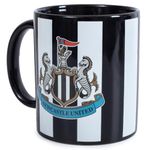 Hy-Pro Officially Licensed Newcastle United F.C. Mug –11 Ounces Ceramic, Tea, Coffee, Hot Chocolate, Cup, Merchandise, The Magpies, Great Football Gift Idea, For Kids And Adults