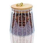 Steviieden Glass Coffee Nut Jar Air