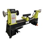 FORESTWEST 10803, 12"x18" Wood Lathe, Variable Speed Mini Woodturning Lathe