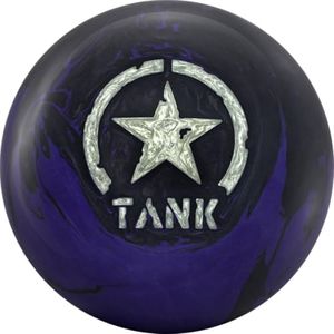 MOTIV Shadow Tank Bowling Ball | Light Oil | Purple/Black Pearl | Available in 14-16 pounds (14, Pounds)