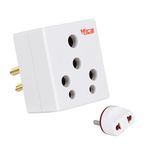 MICA 6 amp. to 16 amp. Ceramic Inside Solid 3 Pin Conversion Plug and MICA 2 Pin 6 amp. Conversion Plug - Variations (1)