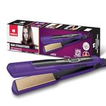 Havells Wide Hair Straightener|KeraNourish| 5 Adjustable Temperature Settings| Digital Display|For All Hair Types|Worldwide Voltage|HS4222