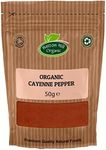 Organic Cayenne Pepper 50g by Hatto