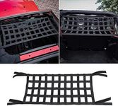 Mesh Cargo Net, Auto Roof Net Hammock for Jeep Wrangler YJ TJ JK JKU JL JLU 1987-2019