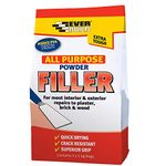 Everbuild All Purpose Powder Filler – Suitable for Interior and Exterior Use – Quick Drying – White – 5kg