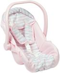 Adora Baby Doll Car Seat - Pink Car